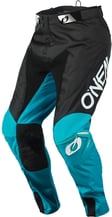 Zwart/turquoise