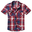 rood/donkerblauw