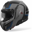 zwart matt/grijs/blauw