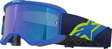 Blue Yellow Fluo Mirror Blue