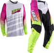 wit/roze/neon geel