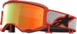 Silver Orange Mirror Red