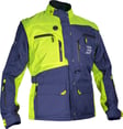 blauw/neon-geel
