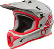 grijs mat/rood