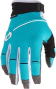 turquoise/zwart