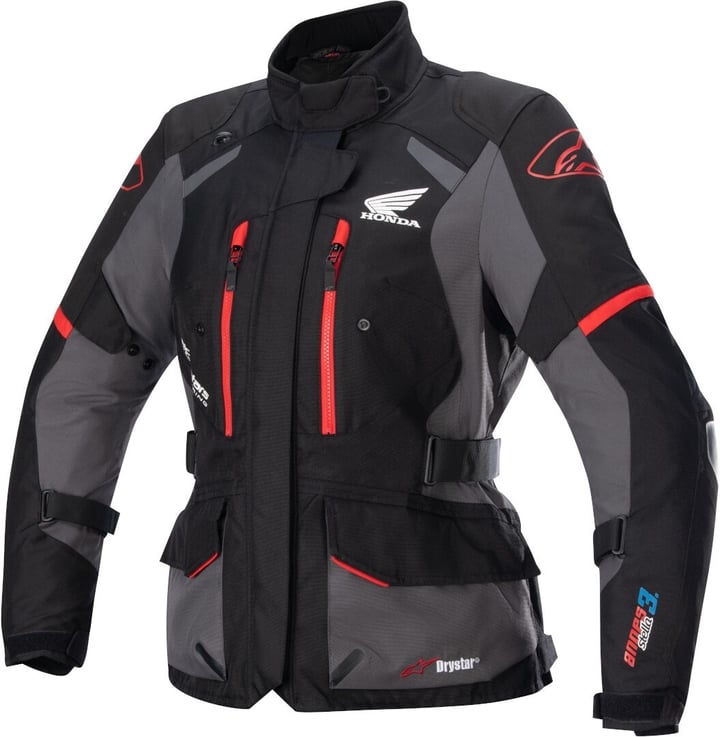 Alpinestars Stella Honda Andes V3 Drystar® Gray Bright Red