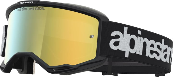 Alpinestars Vision 5 Hone Veiligheidsbril White Mirror Size: One Size