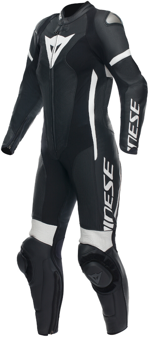 Dainese Grobnik Eendelig geperforeerd dames motorfiets lederen pak